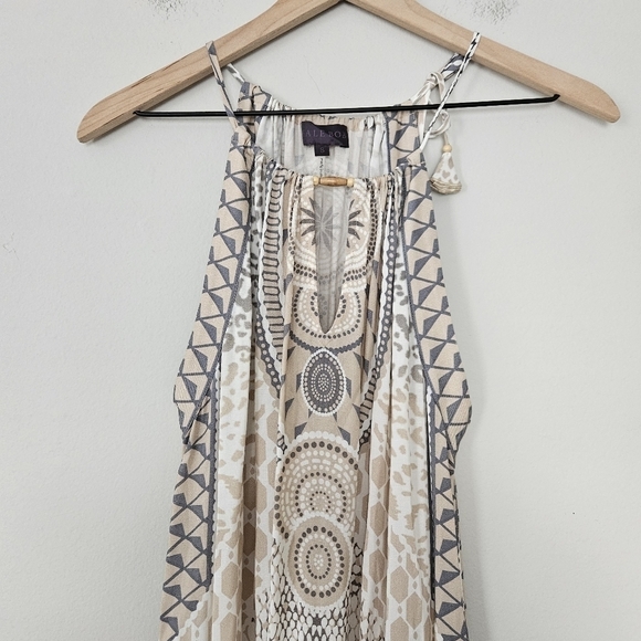 Hale Bob Cabana halter neck maxi dress size S - Picture 5 of 12
